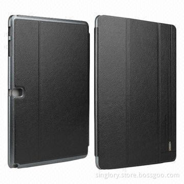 PU Leather Stand Case for Samsung Galaxy Note 10.1 2014 Edition P600, Easy Access to Stylus